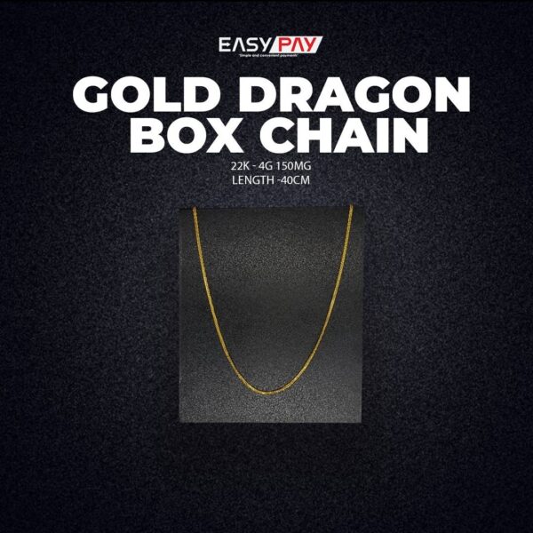 GOLD DRAGON BOX CHAIN