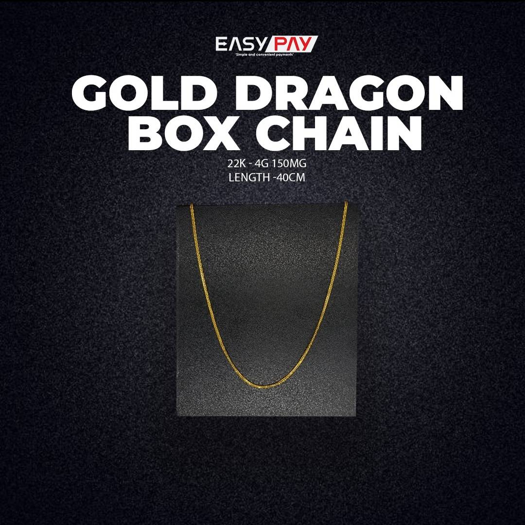 GOLD DRAGON BOX CHAIN